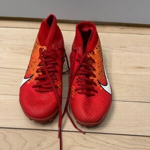 Nike Red and Orange Athletic Shoes